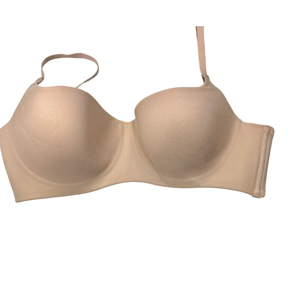 NWT STEVE MADDEN bra 34D -Underwire balconette blush beige NEW